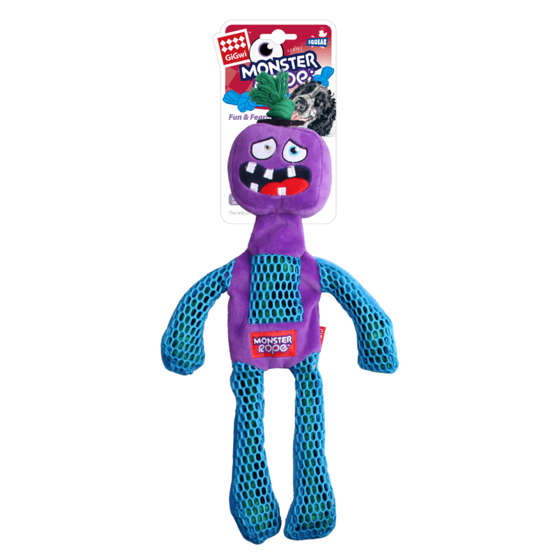 GiGwi - Monster Rope Toy Purple