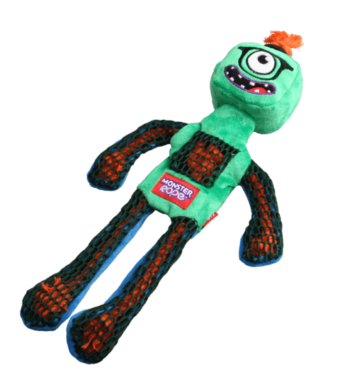 GiGwi - Monster Rope Toy Green