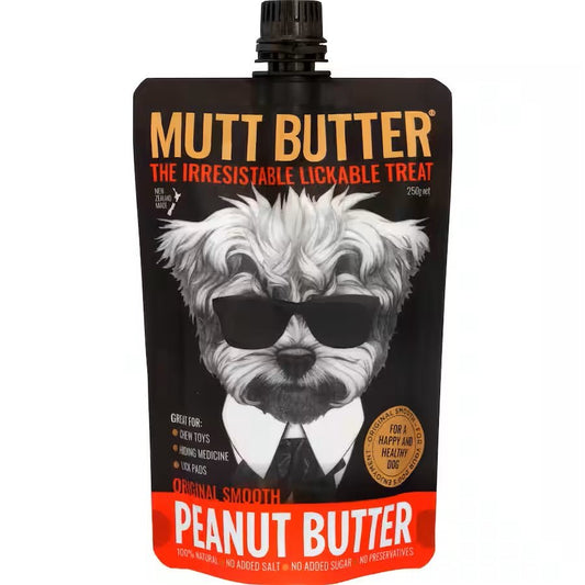 Mutt Butter - Peanut Butter Original Smooth