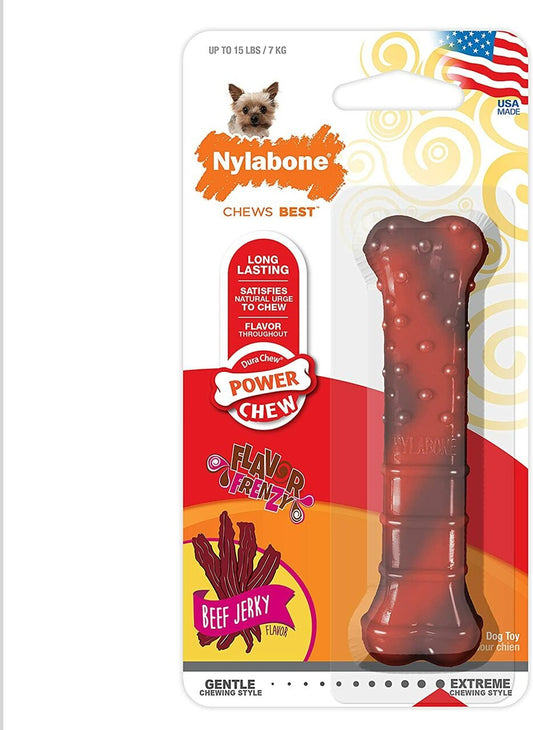 Nylabone - Power Chew Textured Beef Jerky Toy