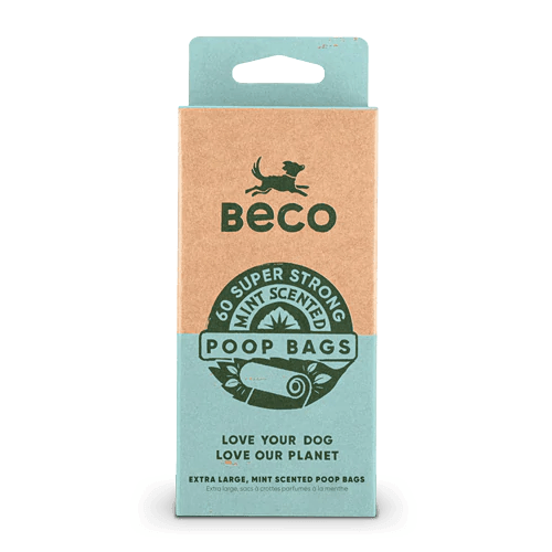 A box of dog poop bags