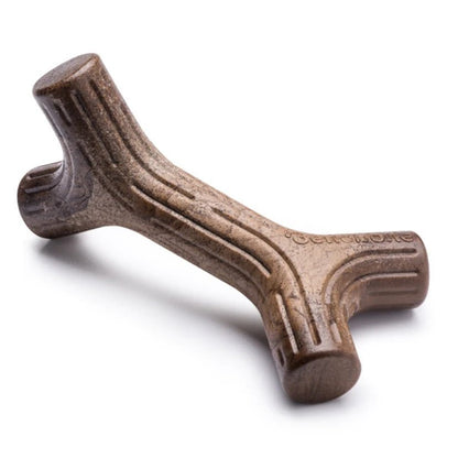 A stick-shaped dog chew toy.